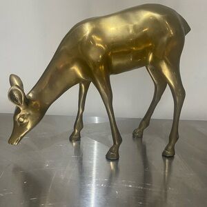 MCM Large Brass Deer